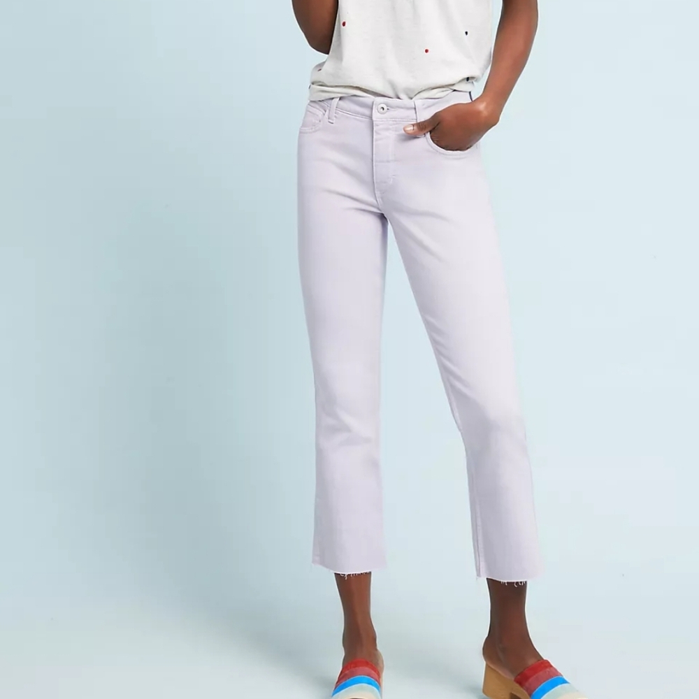 🌼 NWOT Anthropologie Pilcro high-rise cropped bootcut jeans